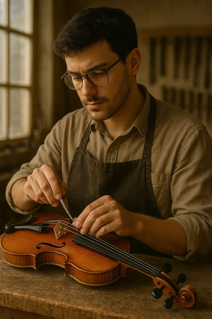 setup strumenti ad arco